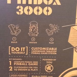 The Pinbox 3000 from Cardboard Teck
